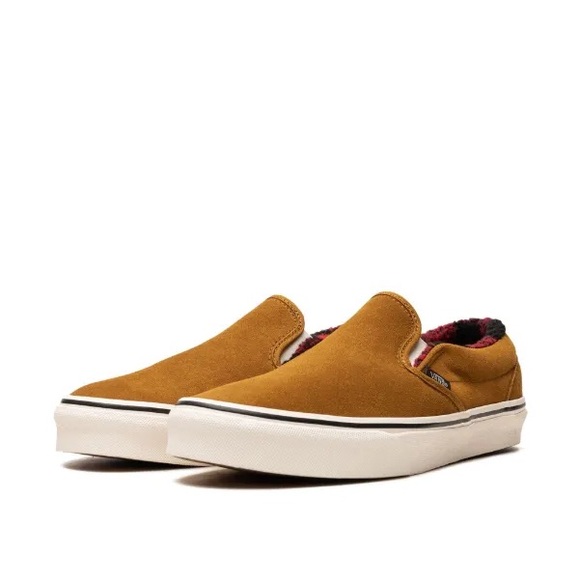 Vans Shoes - Vans Tan Slip-On Sneakers